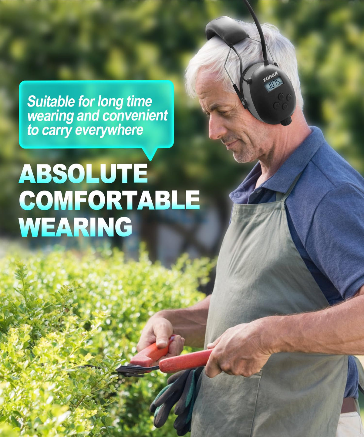 ZOHAN durable controls and rugged construction for long-lasting use.