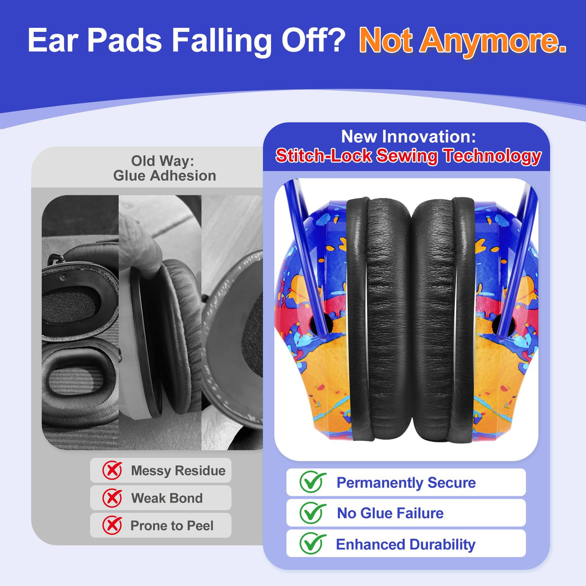 ZOHAN EM030 cute design kids earmuffs ideal for loud events.