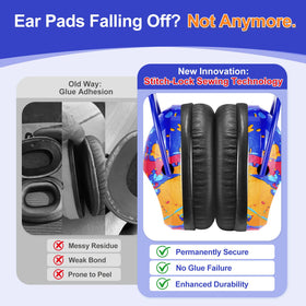 ZOHAN EM030 cute design kids earmuffs ideal for loud events.