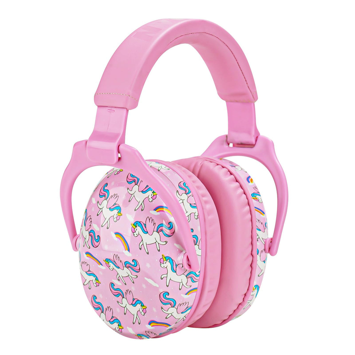 ZOHAN EM030 pink kids ear protection earmuffs for gentle noise reduction during events