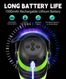 ZOHAN EM037 1500mAh battery powering all-day wireless listening