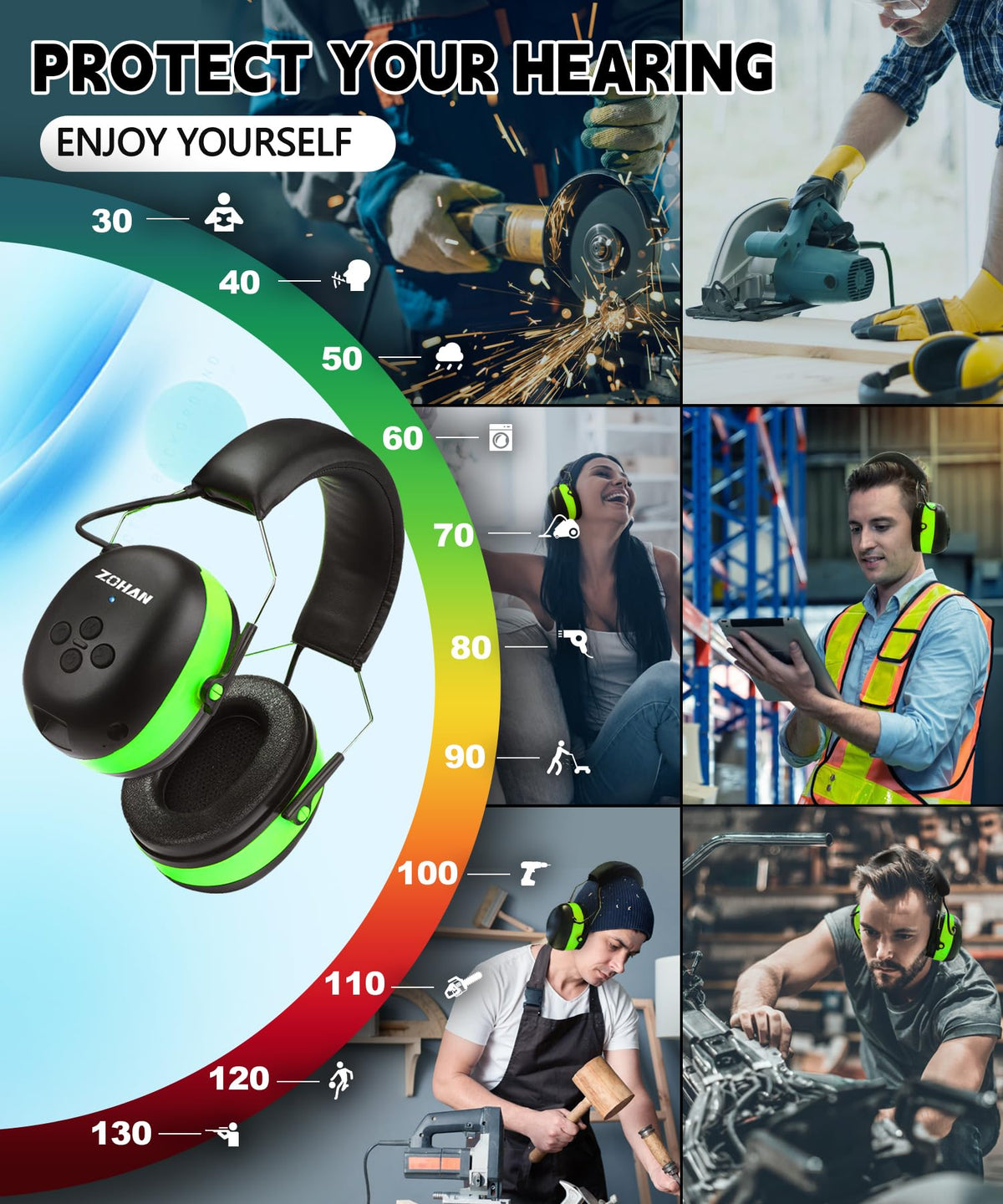ZOHAN EM037 durable ABS shell suitable for harsh work conditions
