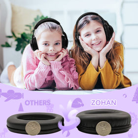 ZOHAN bright-colors shell lets kids personalize their ear protection.