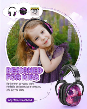 ZOHAN Rap pattern ear protection suited for concerts and events.