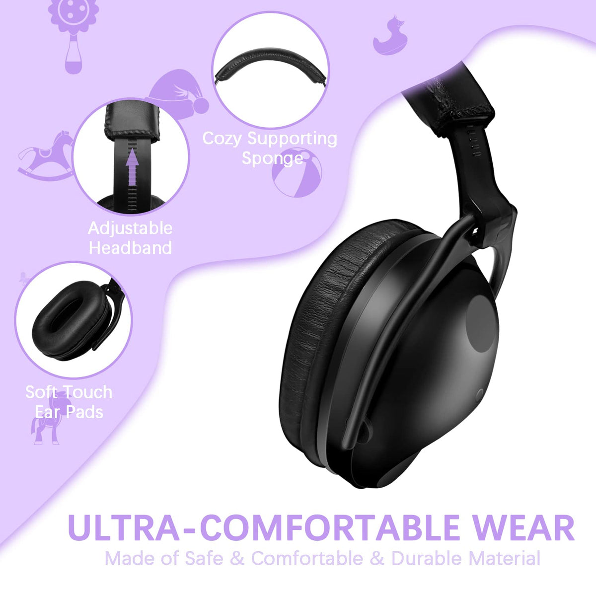 ZOHAN no-metal-parts construction keeps weight light for kids.