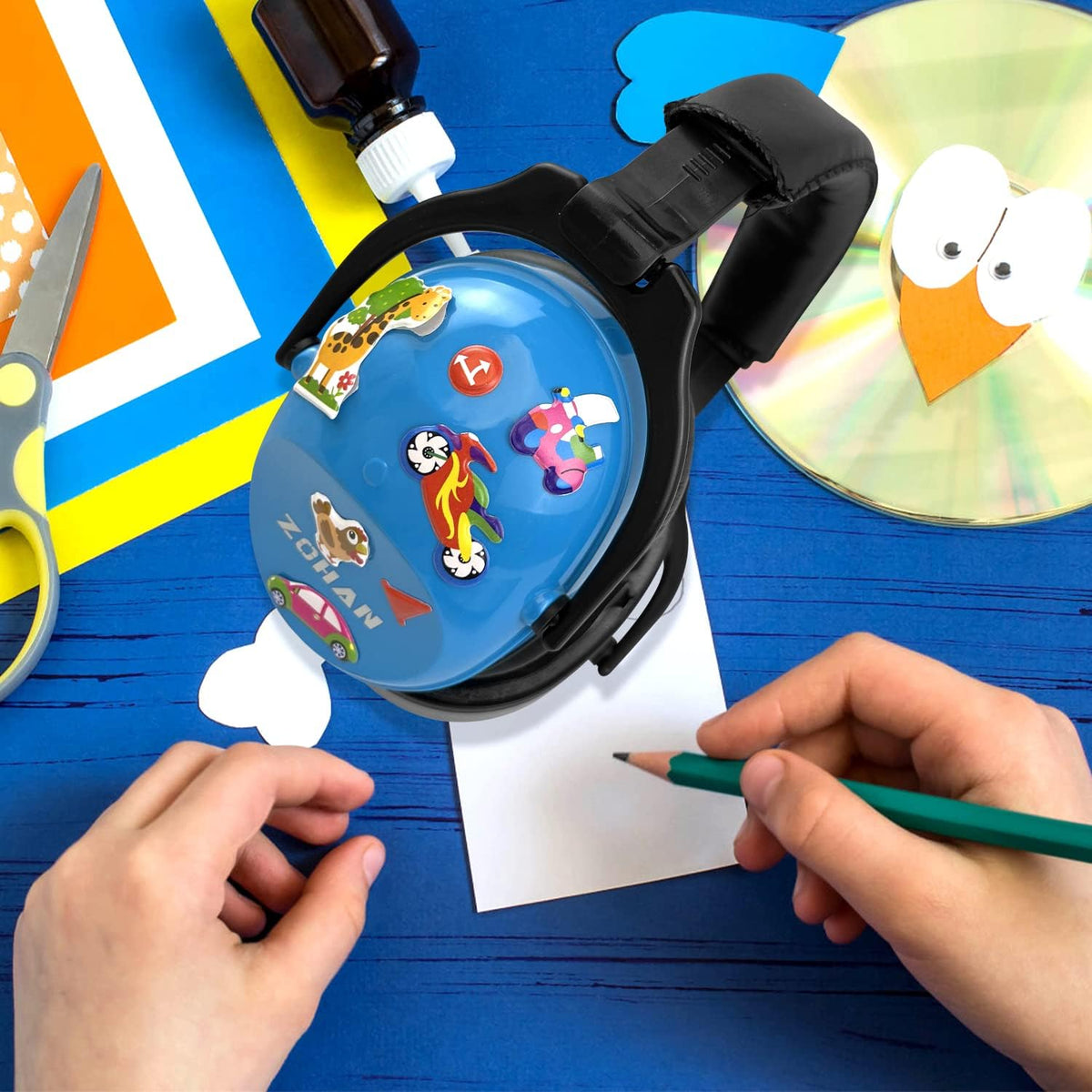 ZOHAN kid earmuffs are rugged enough for everyday adventures.