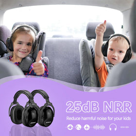 ZOHAN thick-earpads provide cushioning during concerts and fireworks.