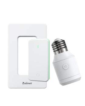 Zoiinet 500W remote-control light socket enables easy lighting control without wiring.