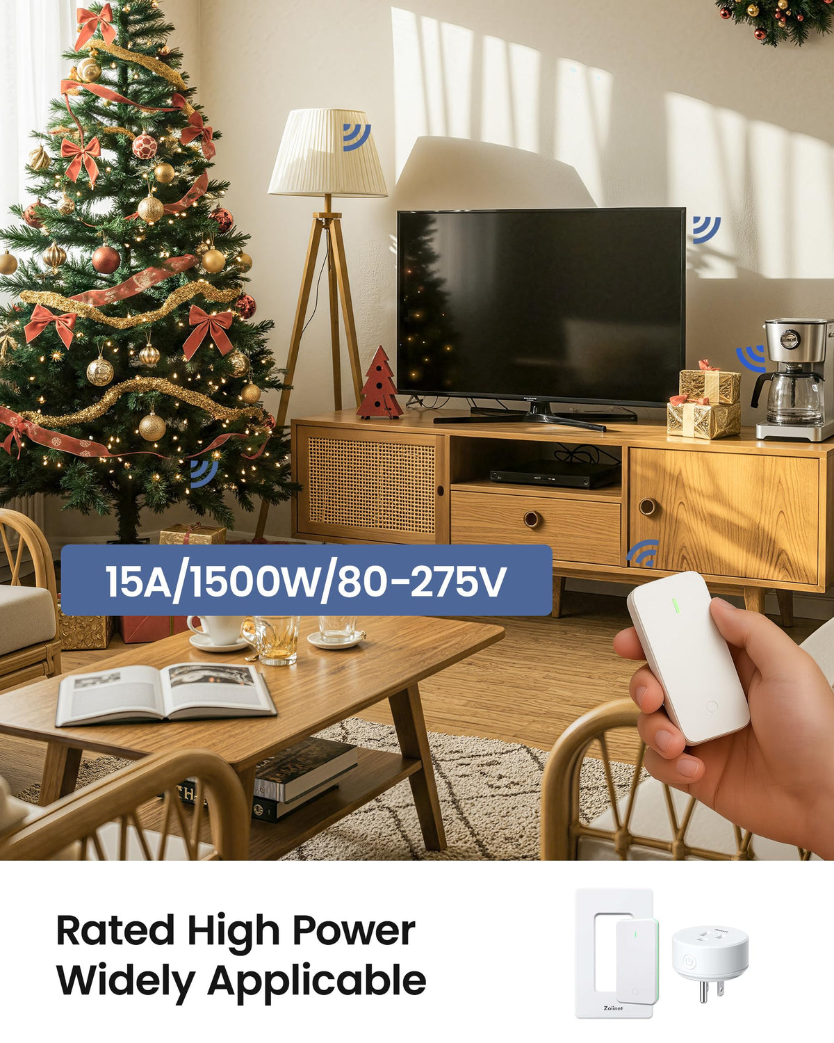 Zoiinet programmable system lets one switch control multiple outlets.