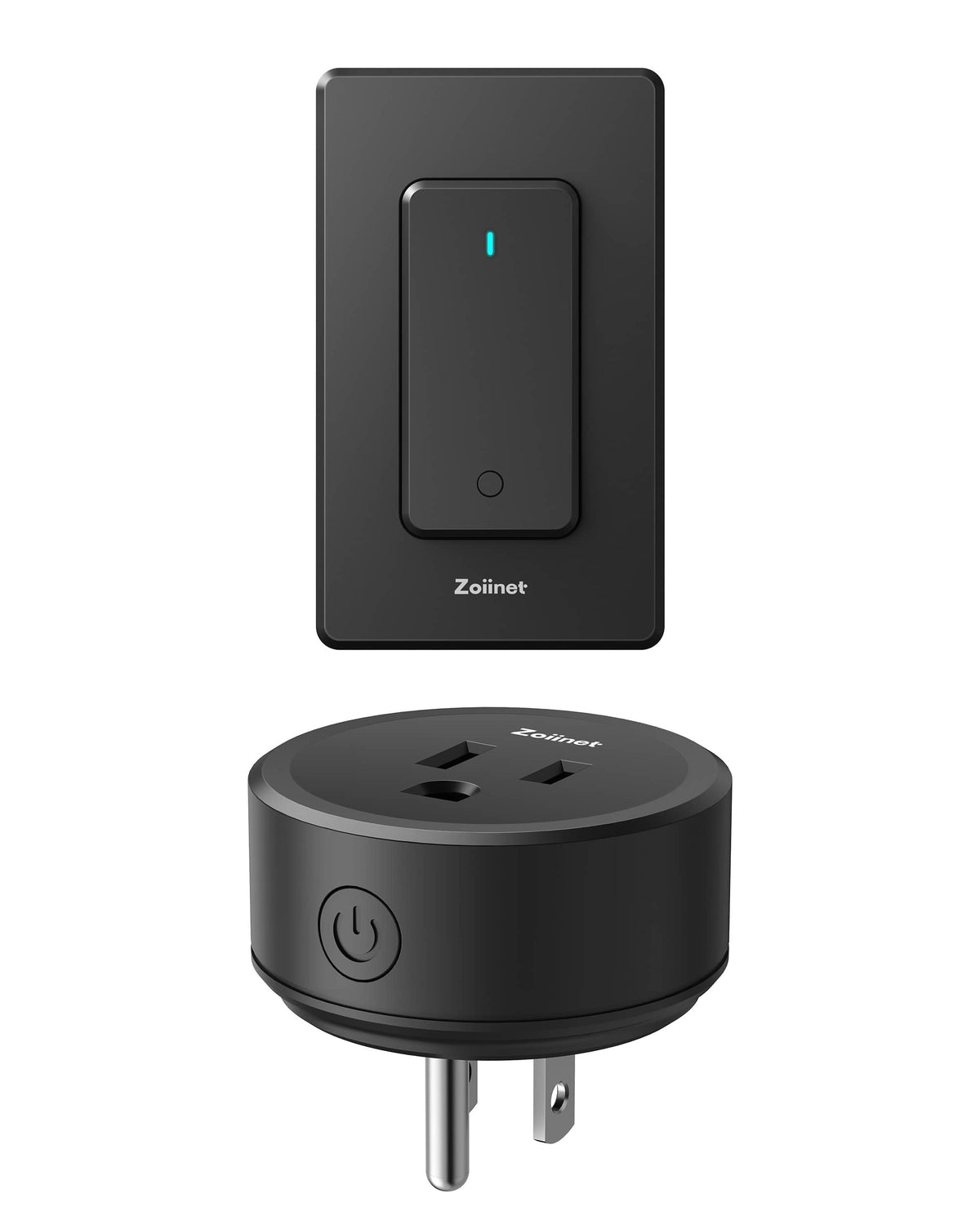 Zoiinet remote-control outlet with buckle design for easy access and adjustable placement.