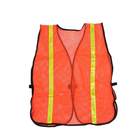 Adjustable hook-and-loop closure on Zojo reflective vest