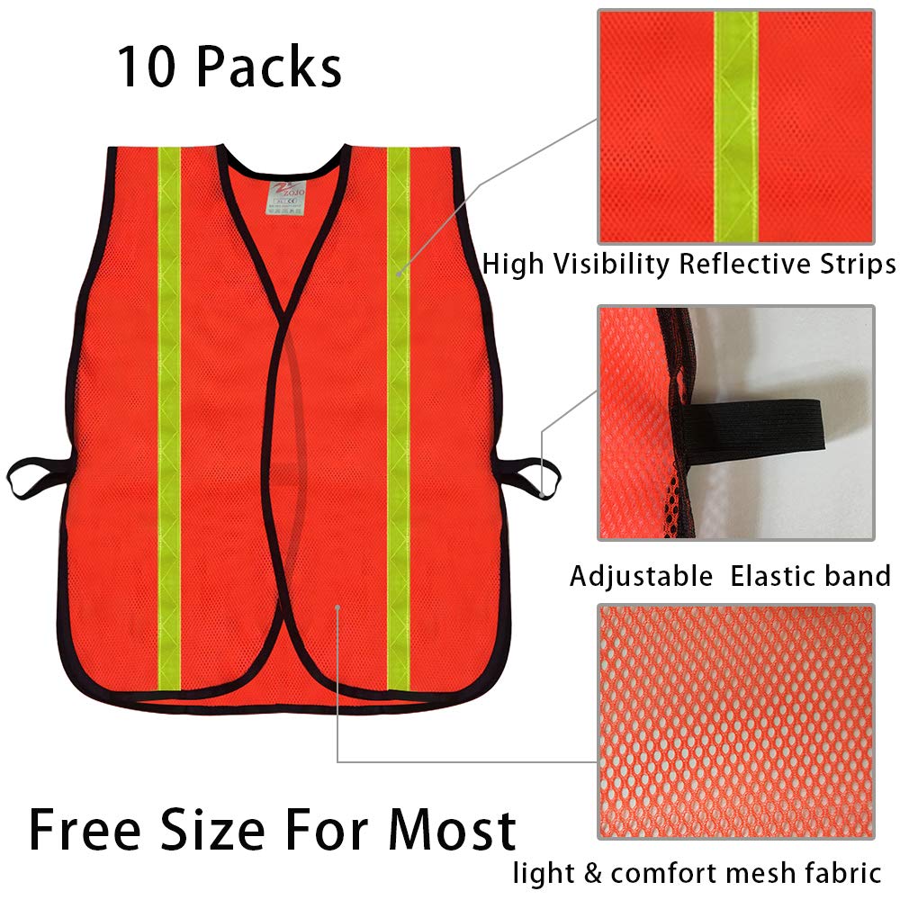 Side view of Zojo vest highlighting breathable mesh fabric