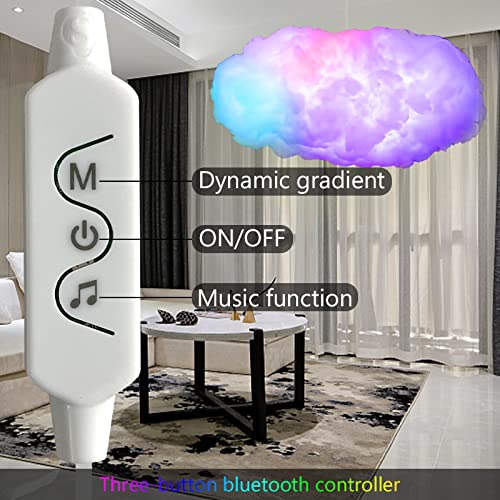 ZOKON cloud light with remote control for easy decorating