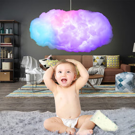 ZOKON multicolor cloud strip ideal for video backgrounds and streams