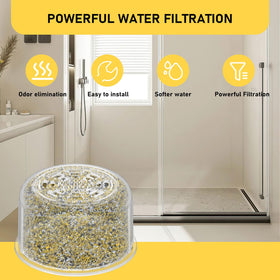 Zomixzo water softening closeup highlighting smoother feel and reduced mineral scale.