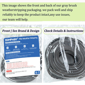 ZOMPAGO diy-installation-peel-stick image showing easy setup
