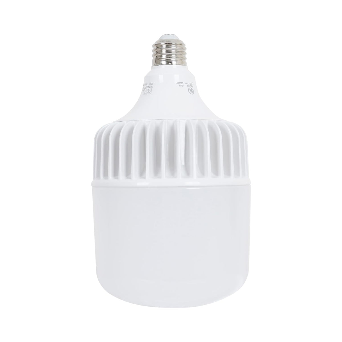 ZONE INDUSTRY CORP LED bulb glowing at 5000 lumens for a bright garage workspace.