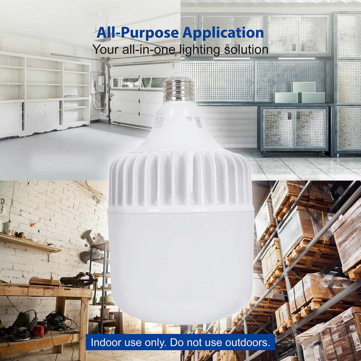 ZONE INDUSTRY CORP LED bulb promising up to 50,000 hours of dependable use.
