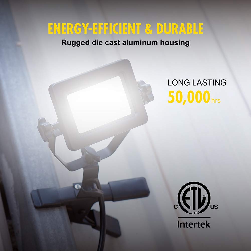 ZONE INDUSTRY CORP rugged metal clamp securing the light in place