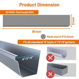 ZONEGRACE 60 ft kit includes black-coated steel guards for durability and stealth.