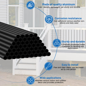 ZONEGRACE screws and bit set support secure railing assembly and long-term stability.