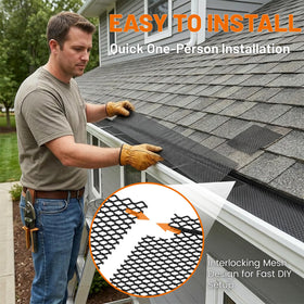 ZoneGrace pre-cut flat sections stay straight, enabling faster, safer DIY installation.