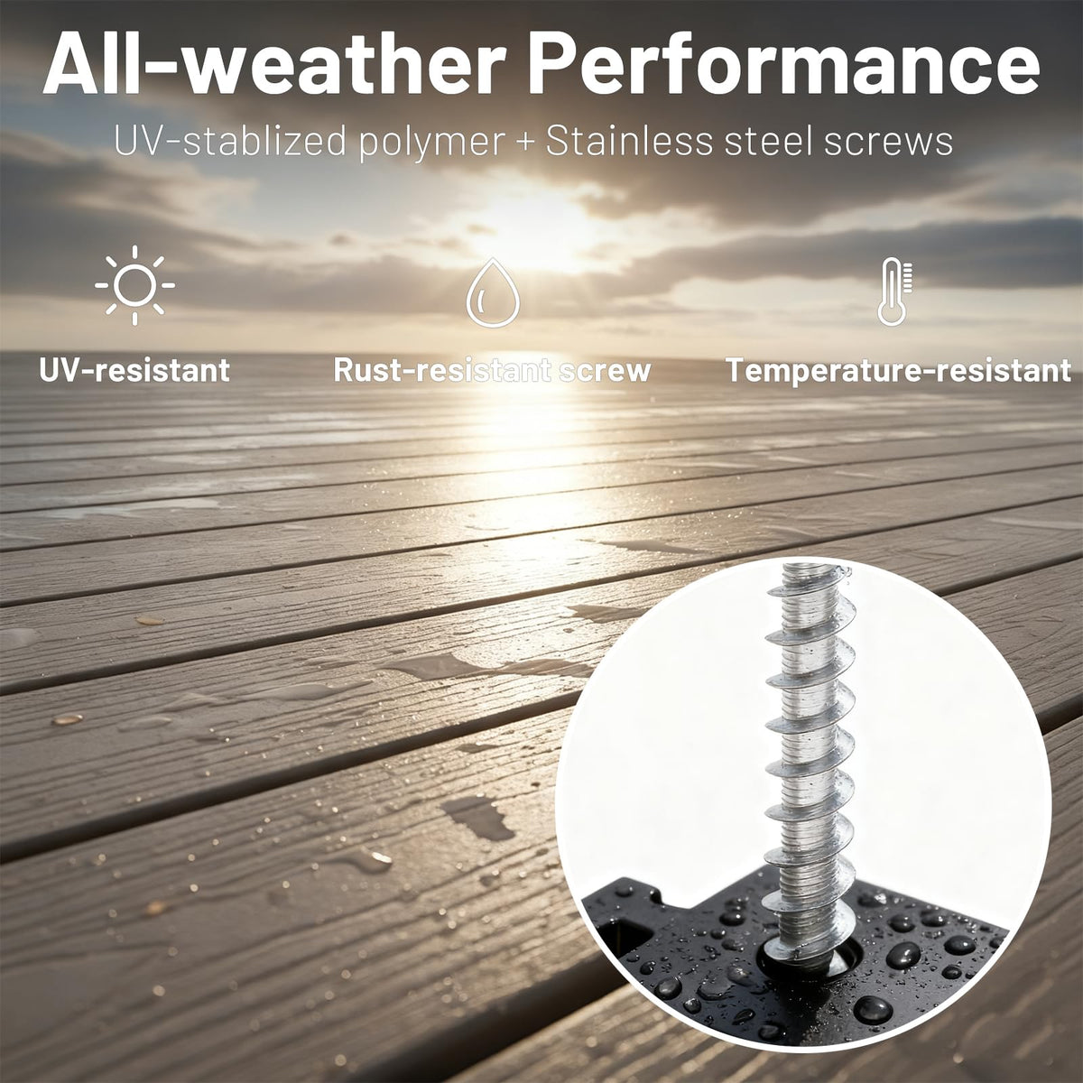 ZONEGRACE installation tools included, ready for fast professional deck setup.