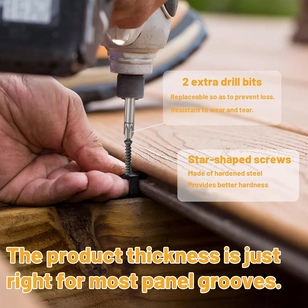 Zonegrace quick installation steps for secure, evenly spaced boards.