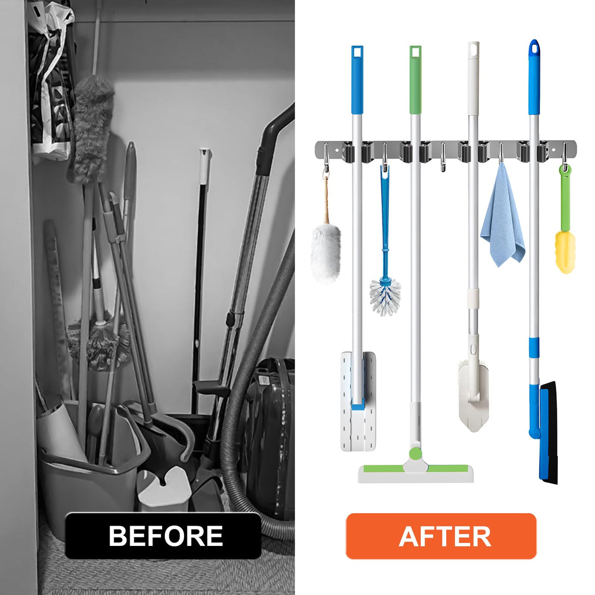 ZONGOOL durable stainless steel organizer withstands moisture and daily use.