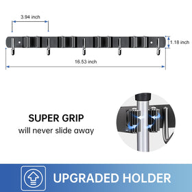 ZONGOOL non-slip slot design securely grips items from 0.7 to 1.3 inches.