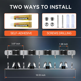 ZONGOOL space-saving design frees up cabinet and garage space.