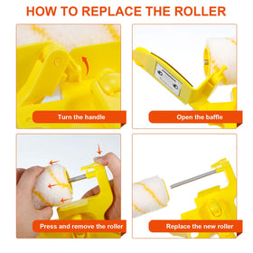 Zonon 9-set packaging shows four extra rollers and four brushes included.