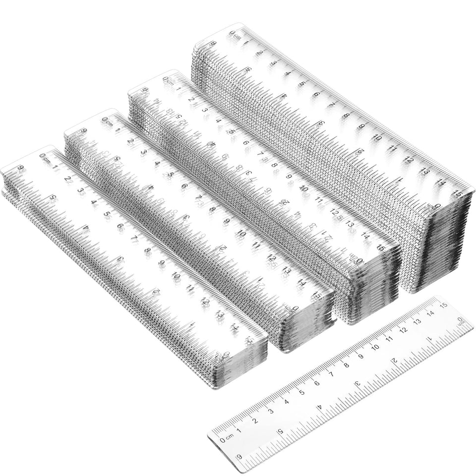 Zonon bulk 6-inch rulers for classrooms and study desks.