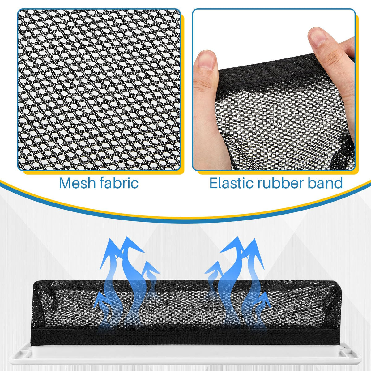 Zonon vent screen keeps coins and keys from falling into ducts
