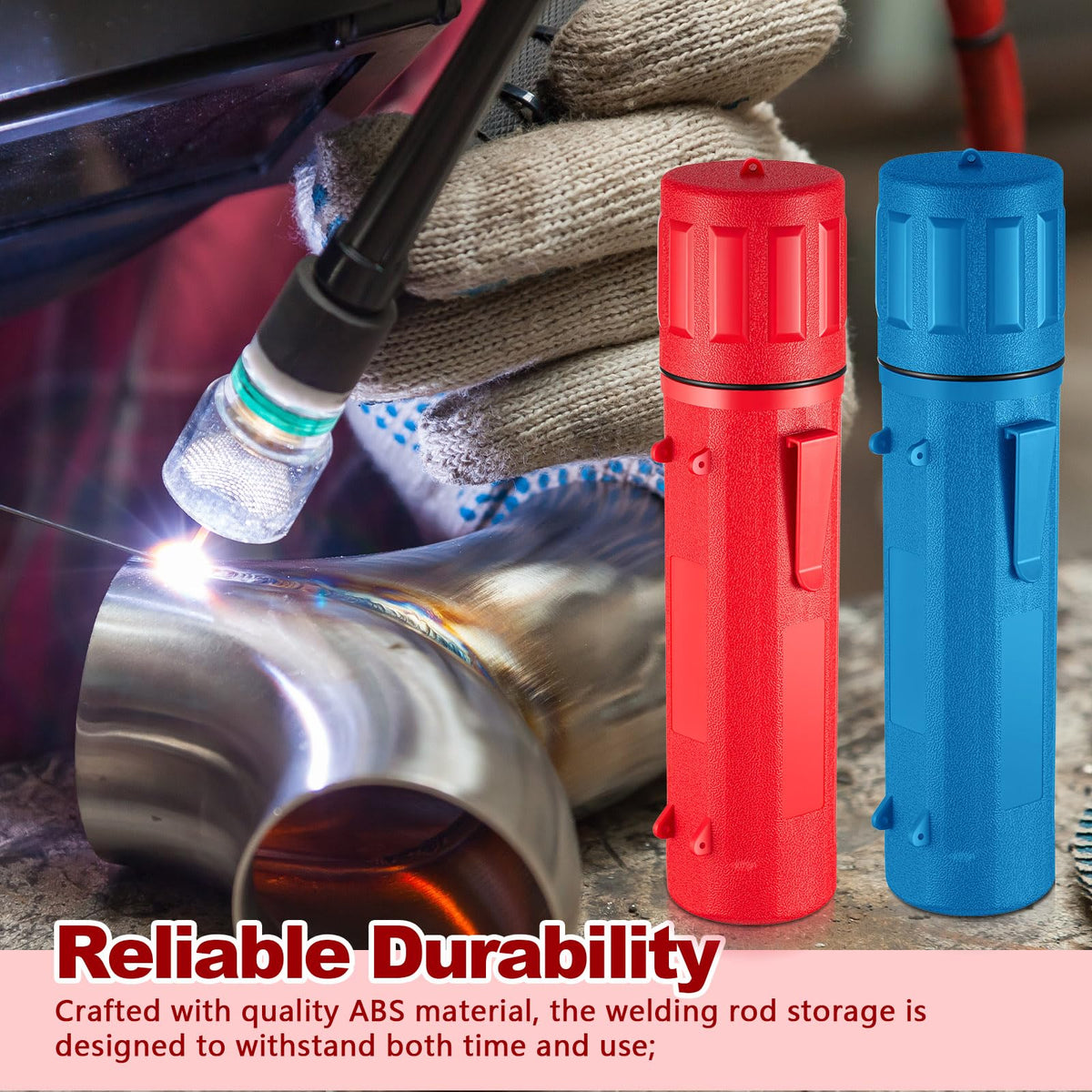 Zonon welding rod storage tube portable workshop—great for garages and DIY spaces.