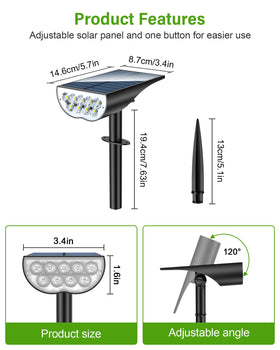 ZOOKKI ground stake setup enables easy installation in gardens and yards