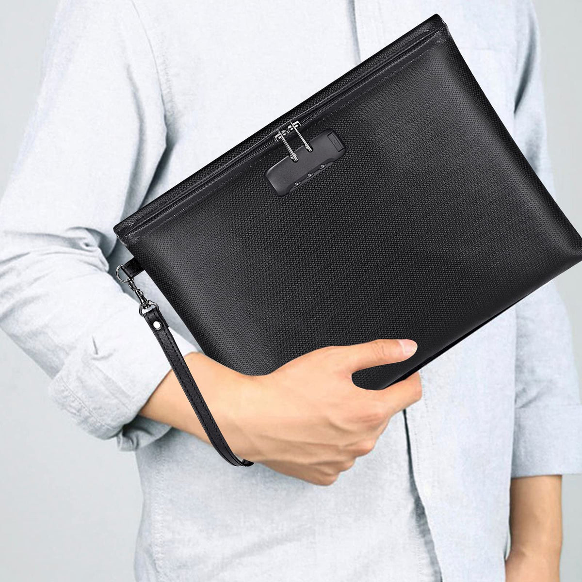 ZOOPIP travel-ready bag for documents, cash, and devices