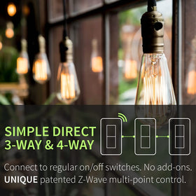 Zooz 800LR dimmer wiring with neutral and power connections.