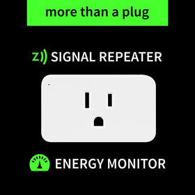 Zooz 800LR setup with hub enabling smart control via compatible hub.