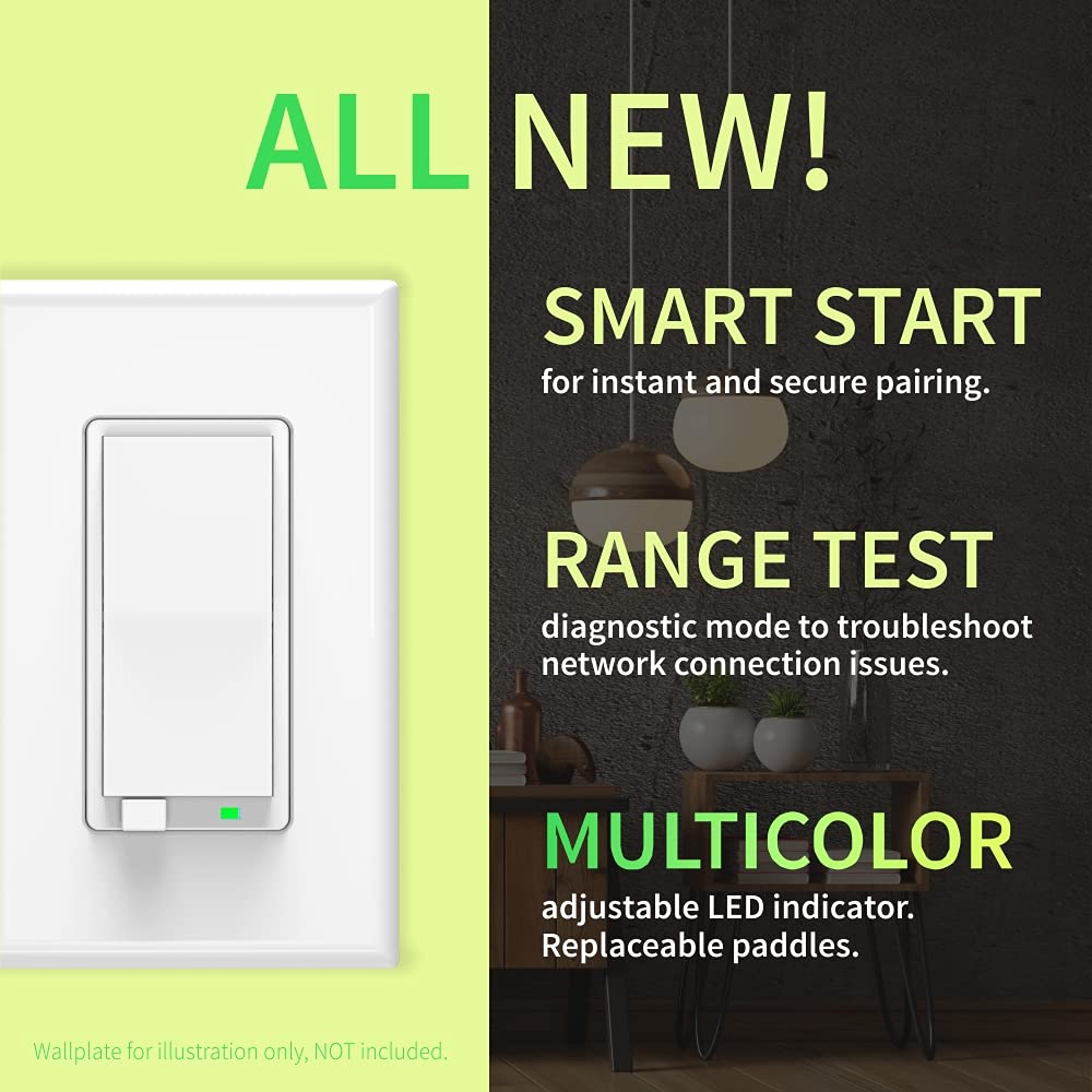 Zooz Zen71 800LR hub compatibility graphic shows Z-Wave hub options for control.