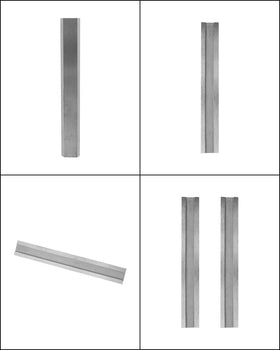 Zorqon carbide blades in action on wood show efficient scraping.