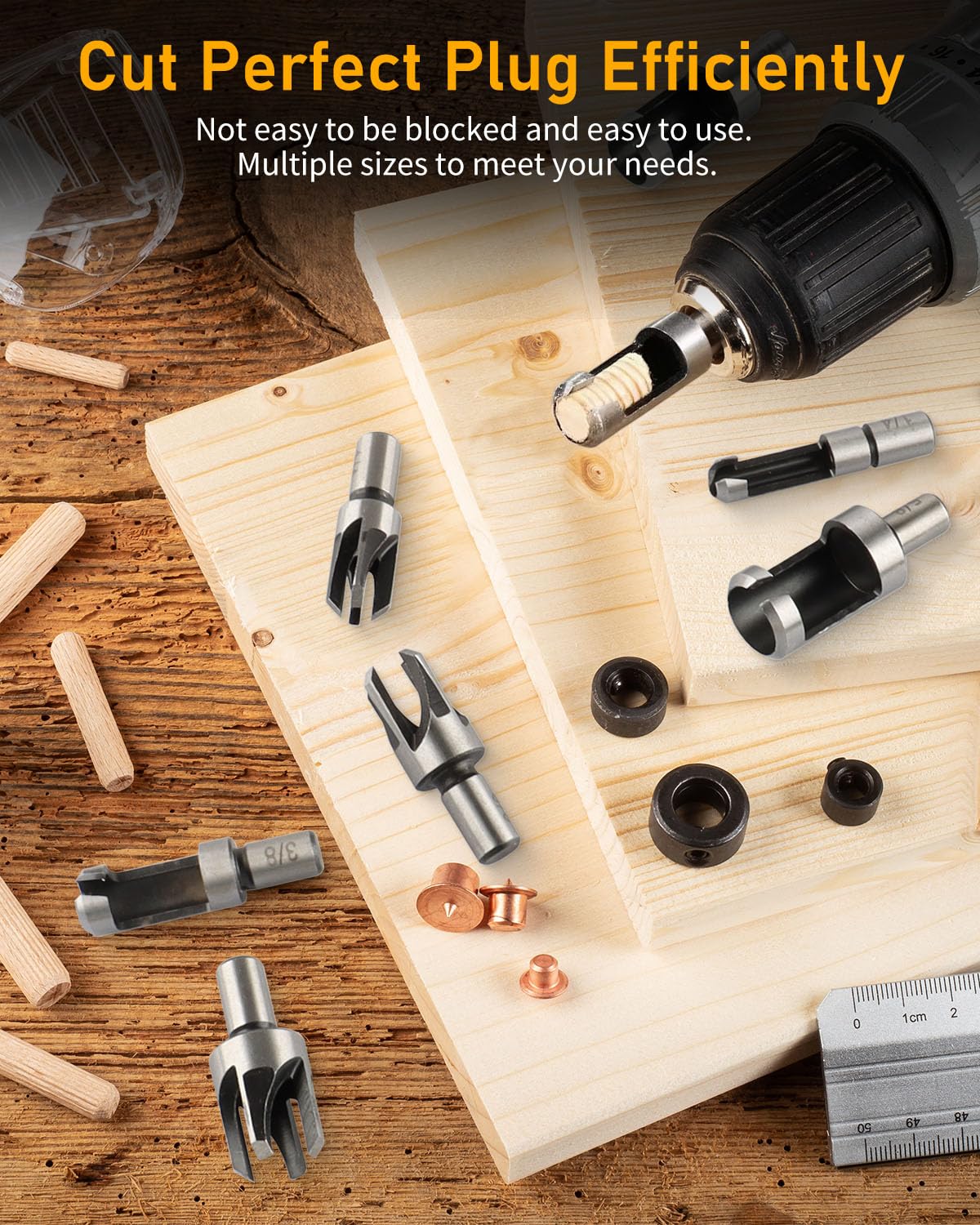 ZORUNNA three-step drill bit enables multi-depth drilling.