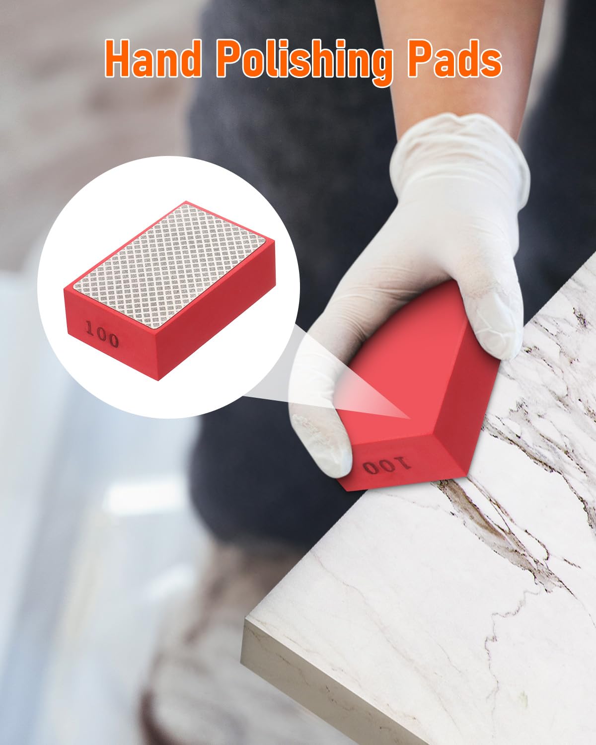 ZORUNNA 200 grit pad for smoothing details and removing minor imperfections.