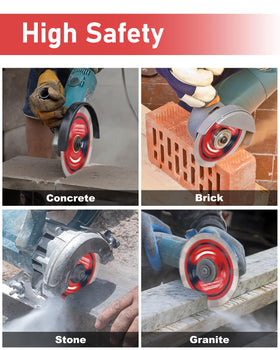 ZORUNNA dry and wet cutting blade for concrete brick and masonry.