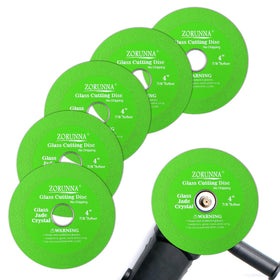 ZORUNNA glass cutting disc 4-inch ultra-thin for precise tile and glass cuts
