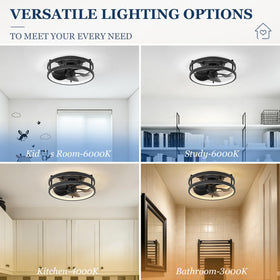 Zoruny reversible DC motor delivers quiet operation for bedrooms and offices.