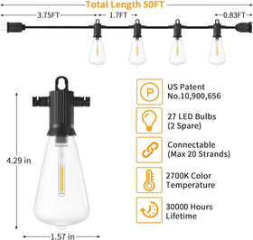 ZOTOYI end-to-end connectable design supports larger outdoor setups.