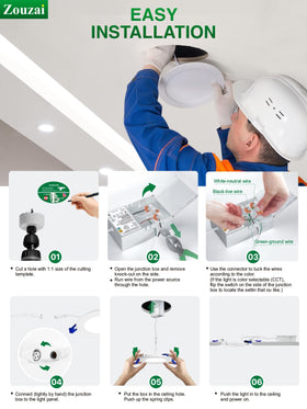 Zouzai aluminum housing resists corrosion for long-lasting durability