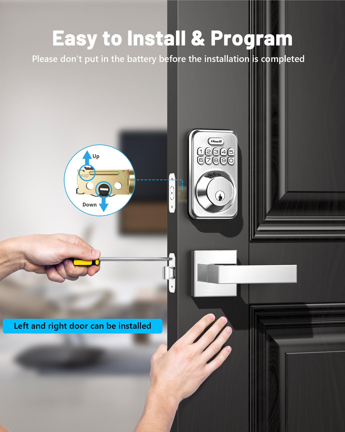 Zowill durable alloy construction provides reliable security