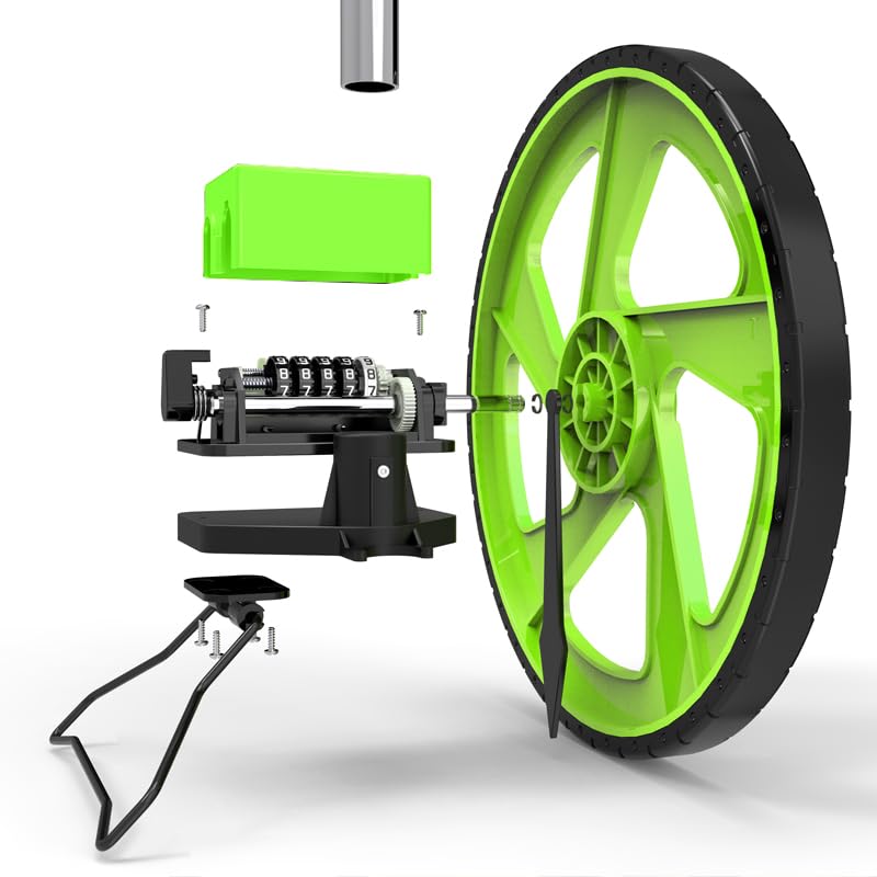 Zozen durable rubber wheel suitable for grass, concrete, and dirt